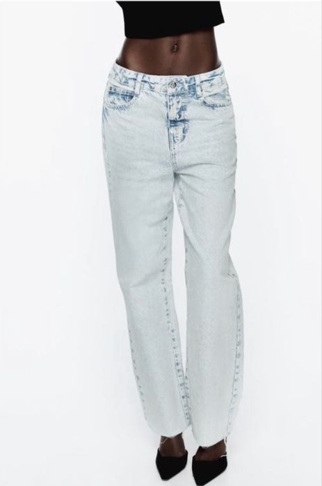 Джинси zara блакитні