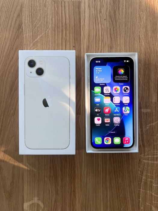 iPhone 13 128GB | 84% baterii | Biały | Bez napraw | Oryginalny