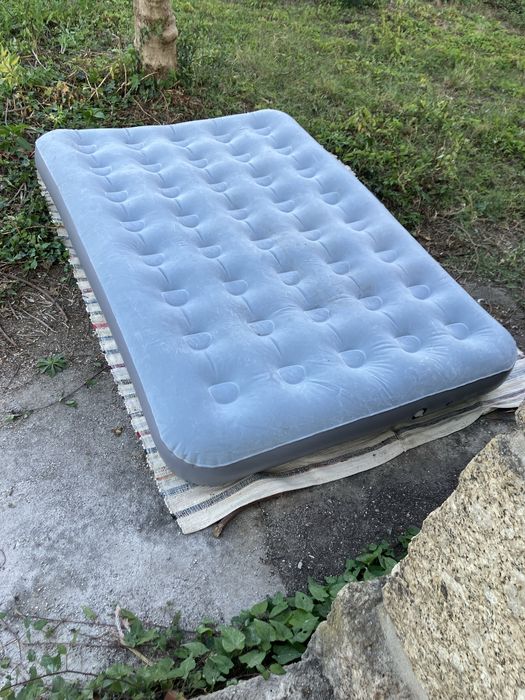 Colchão de ar / enchimento manual e não eletrico
