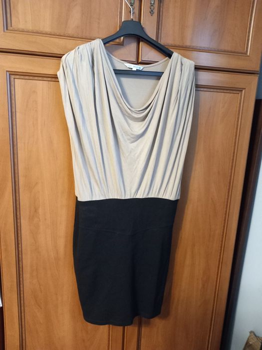 Sukienka brązowo Czarna roz. 12