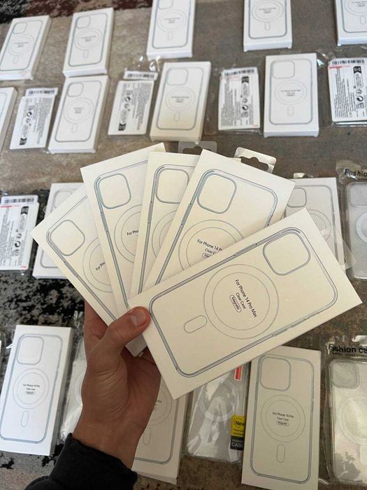 Чохол MagSafe | Прозорий чохол | Прозрачный чехол