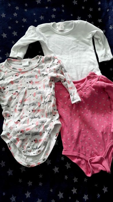 Zestaw ubranek dla dziewczynki 74