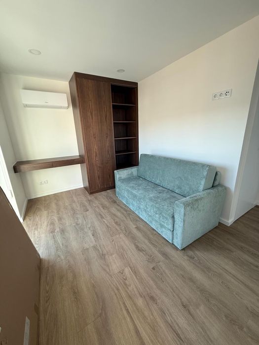 Sofá Cambalhota NOVO Azul 1,7m com Impermeabilização