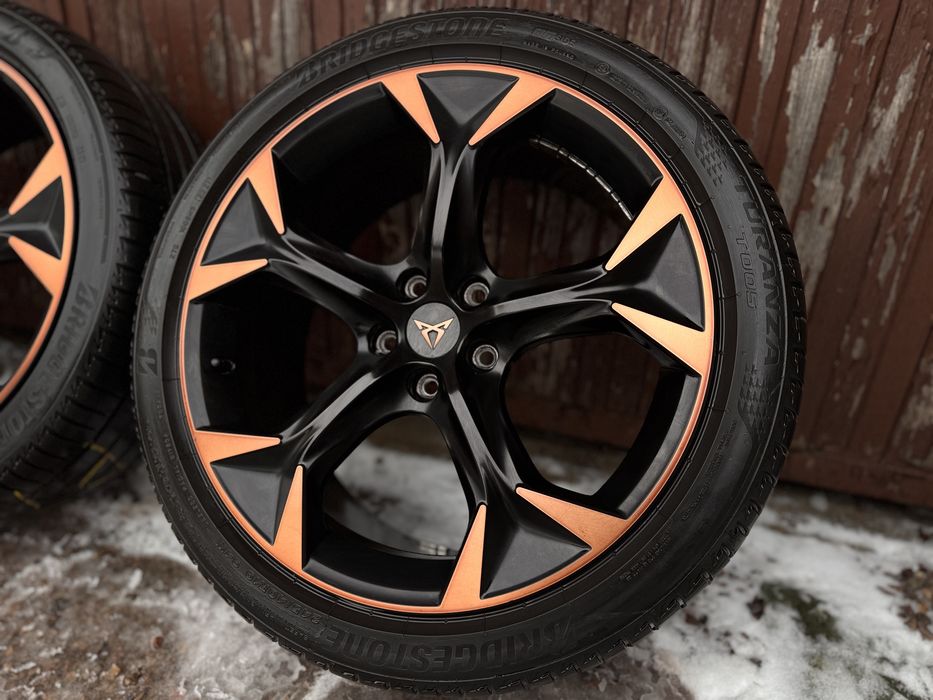 Felgi Koła 19 5x112 CUPRA FORMENTOR Oryginał Opony letnie Bridgestone