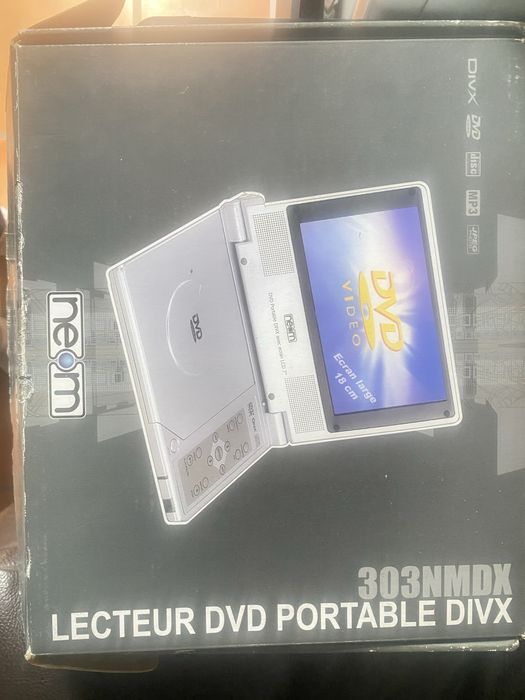 Leitor de dvd portatil