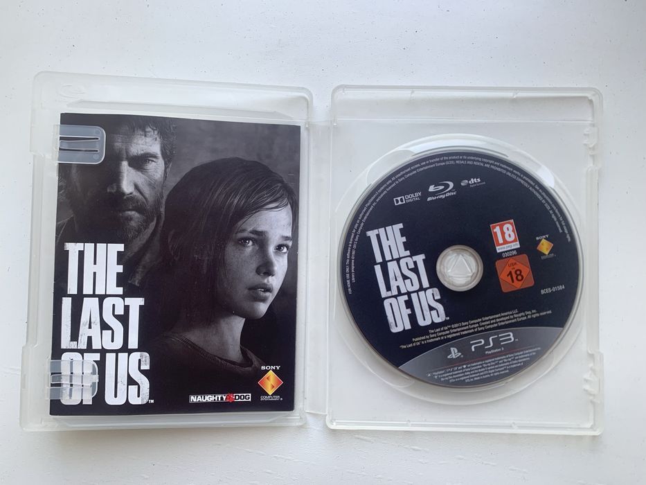 The Last of Us PS3 диск