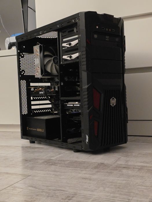 Gtx 1070, Ryzen 5 1600X, 8GB ram, ssd+HDD, komputer gamingowy