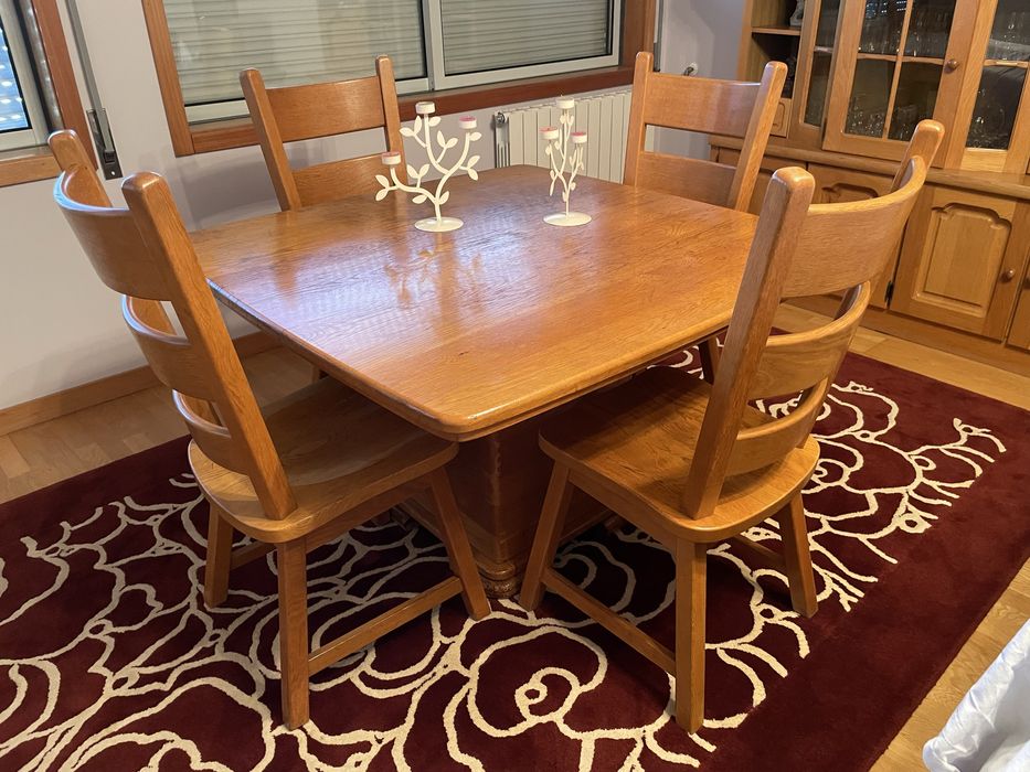 Mesa de jantar e movel  – excelente estado