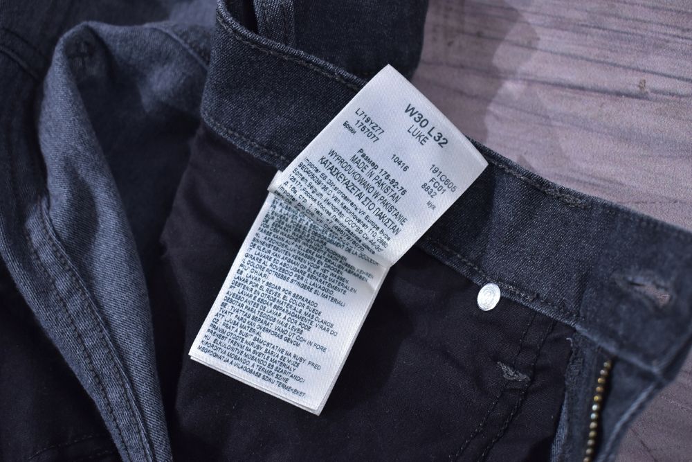 Lee Luke Męskie Spodnie Jeansowe Jeansy W30 L32