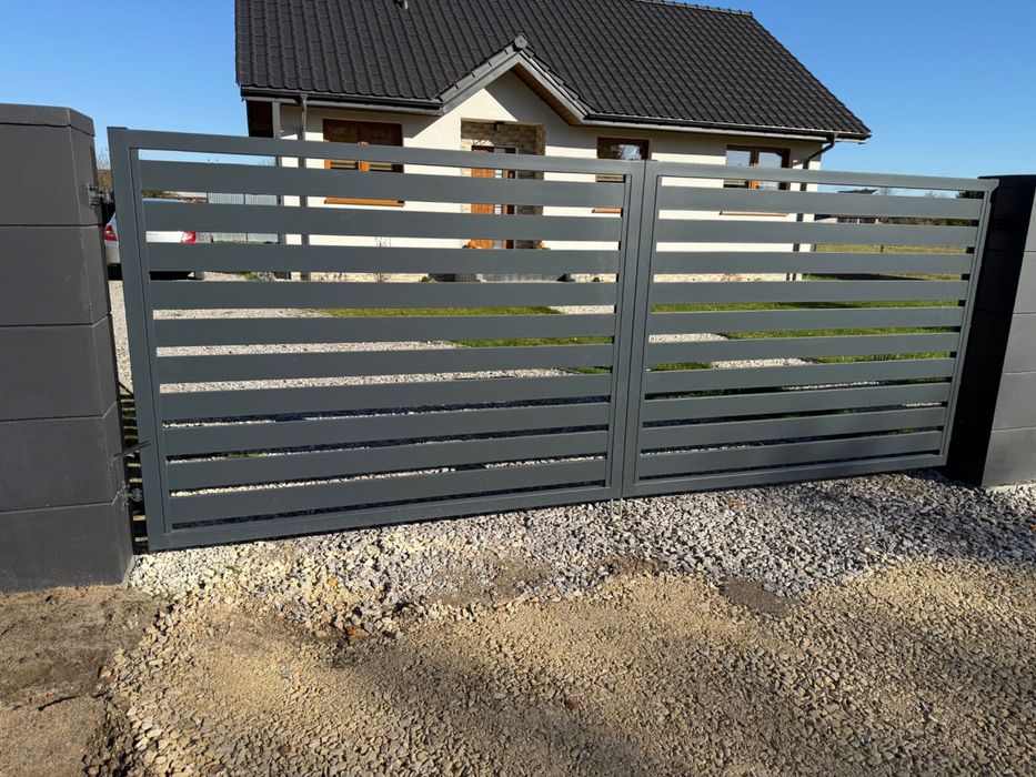 OGRODZENIE PALISADOWE PALISADA grzebieniowe ogrodzenie panelowe