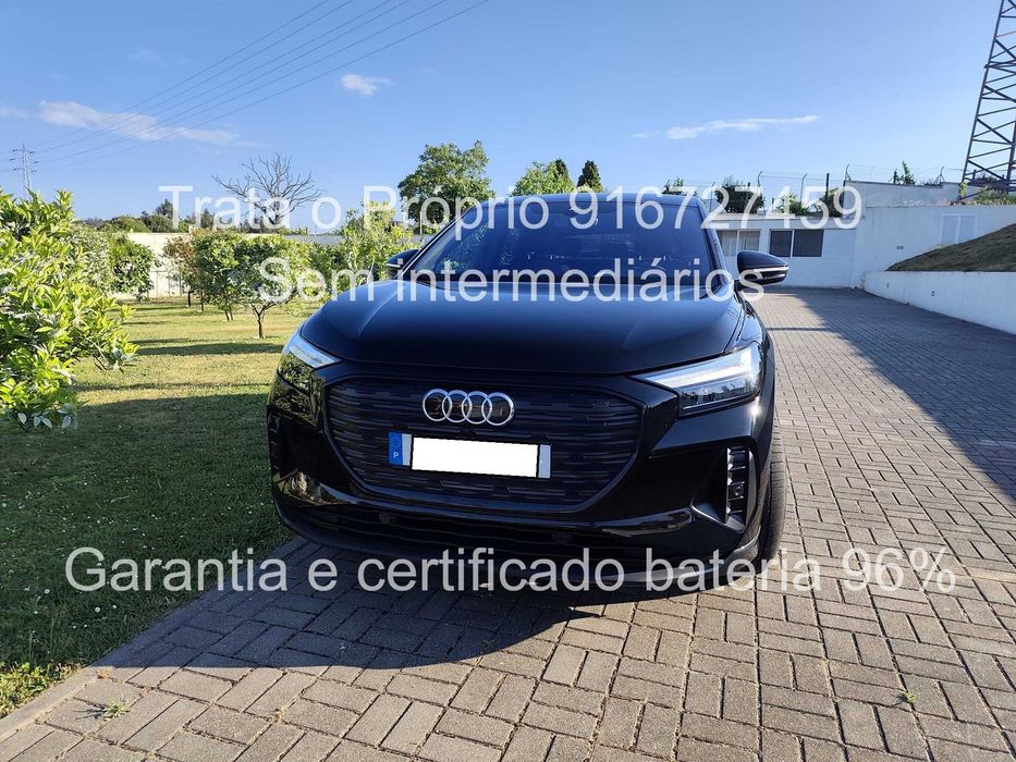 Audi Q4 sporback 40 (82kwh) certificado bateria 96% garantia