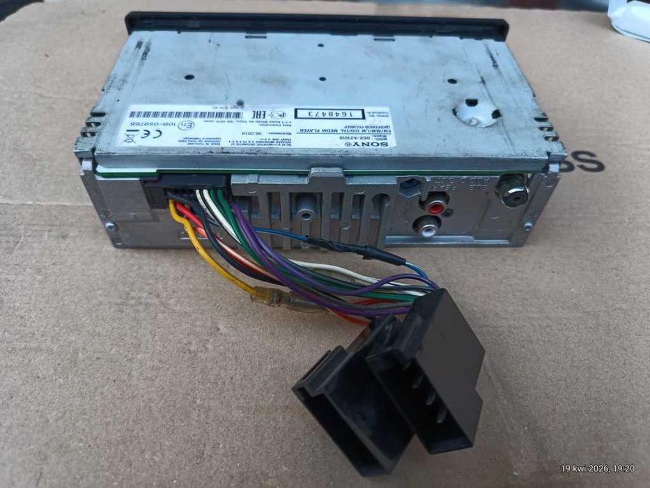 RADIO-Smatphone-iPhone-iPod RDS Text AUX USB2.0 SONY DSX-A210UI XPlod 4x55W Player-MP3-WMA-FLAC Equalizer-EQ10 Extra-BASS Karaoke Subwoofer 2RCA 2DIN