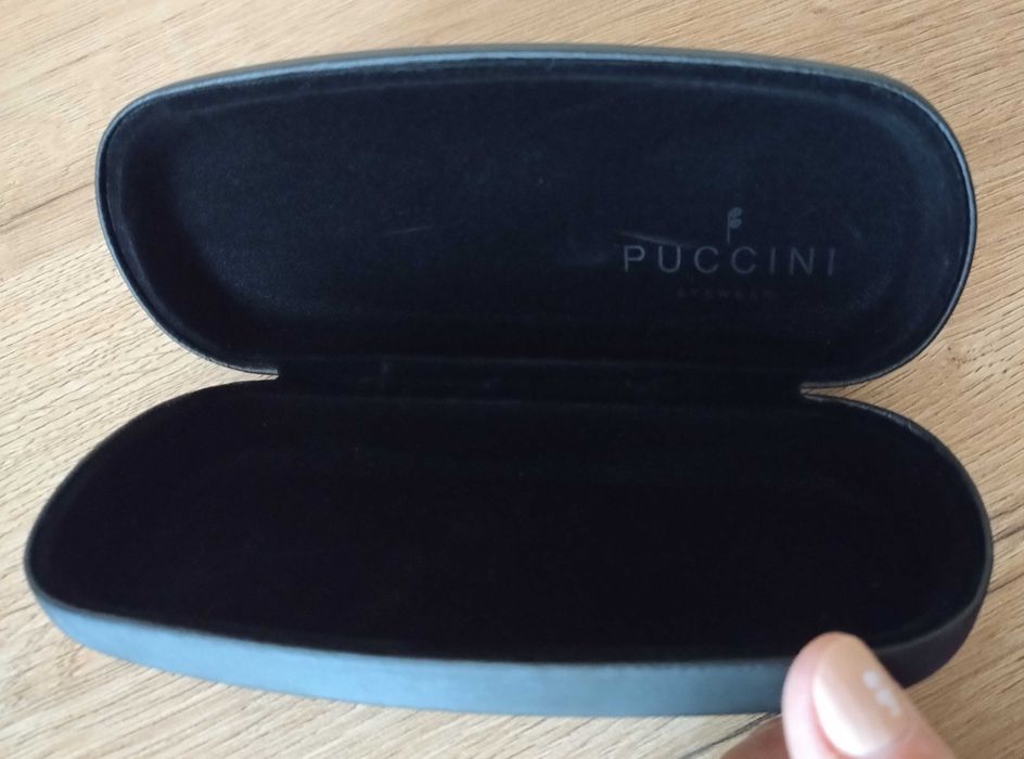 Nowe oprawki Puccini PU-M 2304, kolor Granatowy.