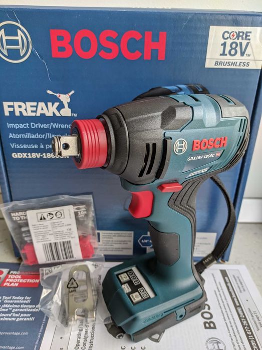 Аккумуляторный шуруповерт гайковерт Bosch GDX18V-1860C (GDR 18V-220 C)