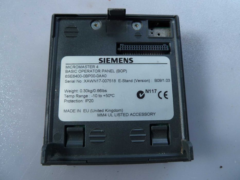 Panel do falownika siemens