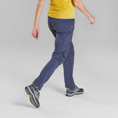 Жіночі штани Quechua 500 для гірського туризму - сині р s стан новий