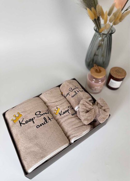 Коханій, дівчині, дружині на Валентина! Набір у сауну чалма рушник