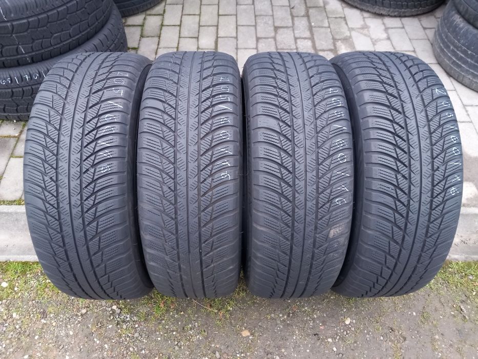 4x Opony Używane Zimowe 205/60R16 Bridgestone
