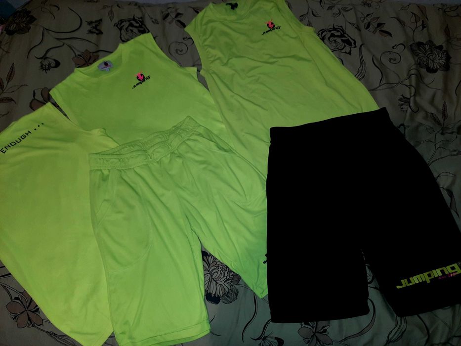 Футболка майка шорты для спорта тренировок Jumping M L баскетбол