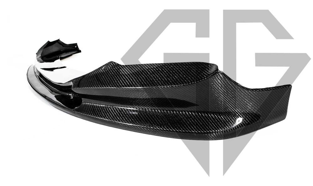 Сплитер BMW X6M F86 губа перед карбон бмв х6 диффузор накладка Carbon