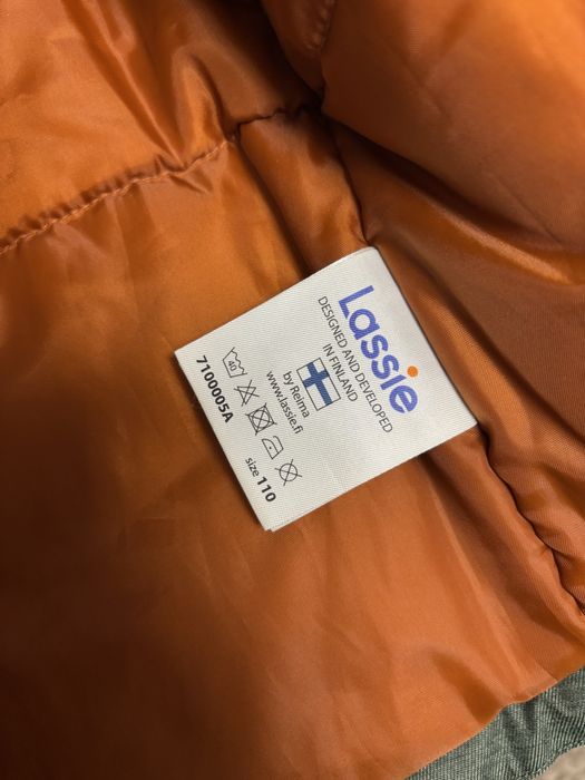 Зимова куртка парка Lassie by Reima 110 см колір хакі/зелений