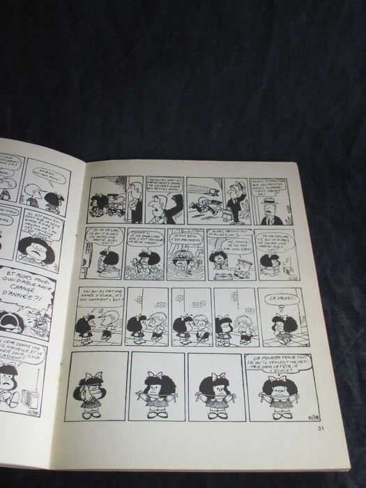 Livro BD Quoi de Neuf, Mafalda? Quino