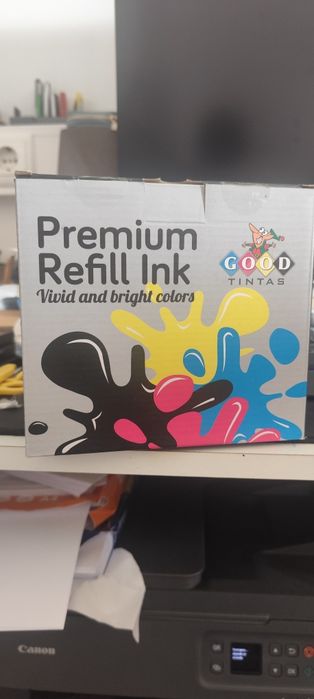 Impressora fotográfica Canon PIXMA TS7450i + Reffill de tinteiros