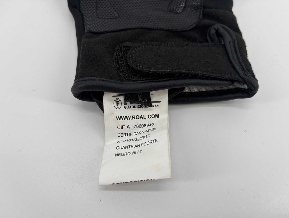 ROAL Guante Anticorte Negro 29/2