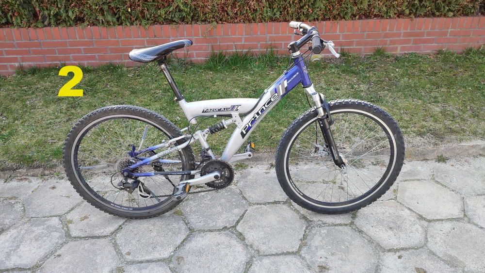 Sprzedam Rower po moim synu - rama alu 2 amortyzatory, koła 26"