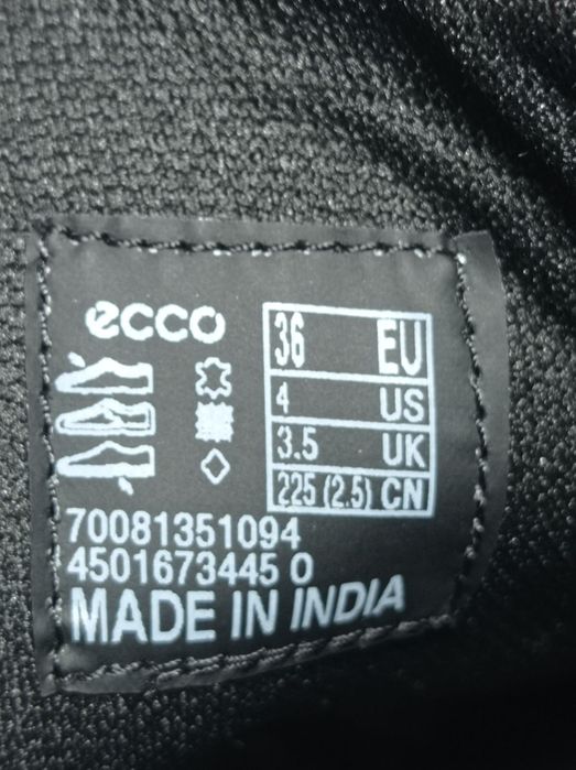 Кеди шкіряні  ECCO Street 1 36р.