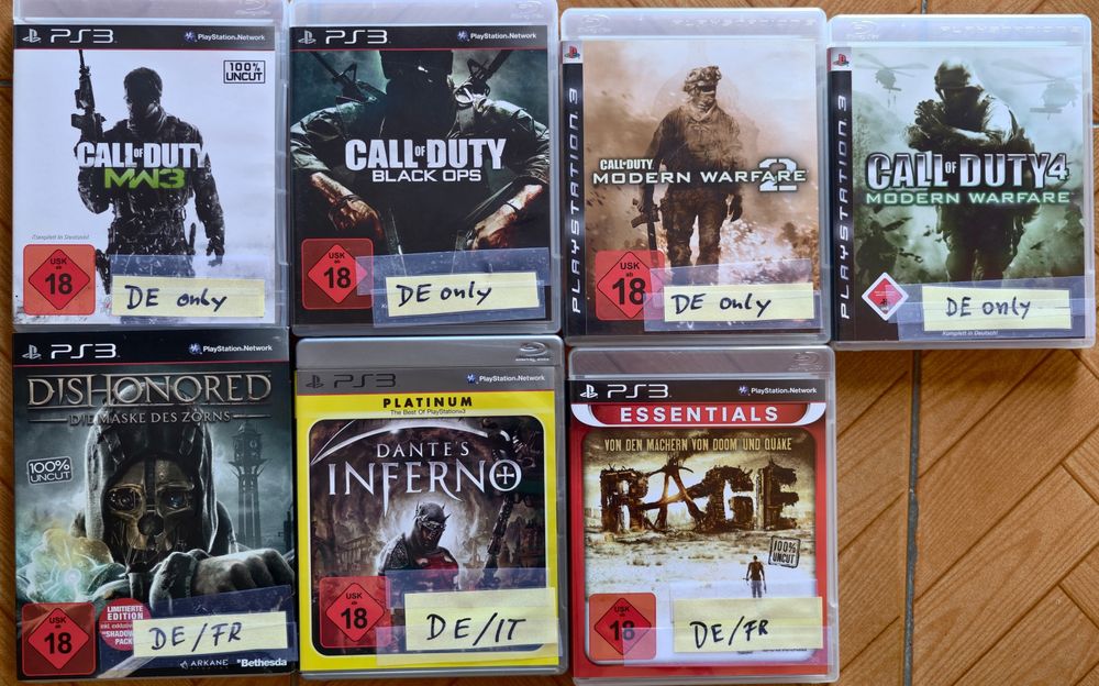 Vários Jogos PS3 & PS4