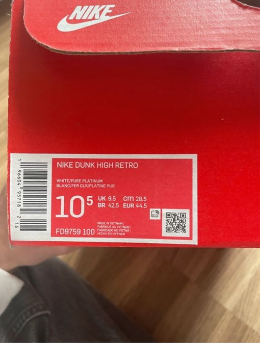 Nike Dunk High bom estado