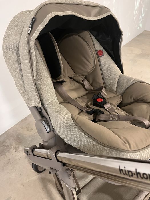 Carrinho de bebé - Bebecar Hip-Hop - Carrinho + Ovo + Isofix