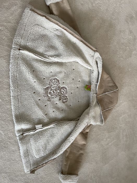 Casaco de pele 4 anos muito quentinho