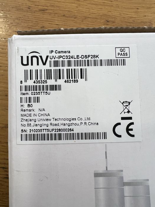 Uniview IP Camera - UV-IPC324LE-DSF28K - NEW64283957567105124