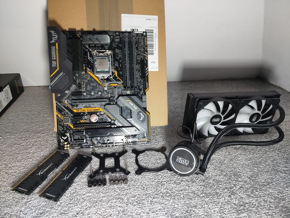 Zestaw Gamingowy i9-9900K | 32GB RAM | ASUS TUF Z390 | AIO 240mm