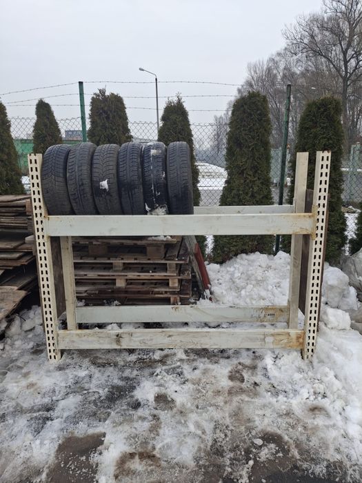 Regał na opony magazynowy paletowy MAGO OKAZJA komplet