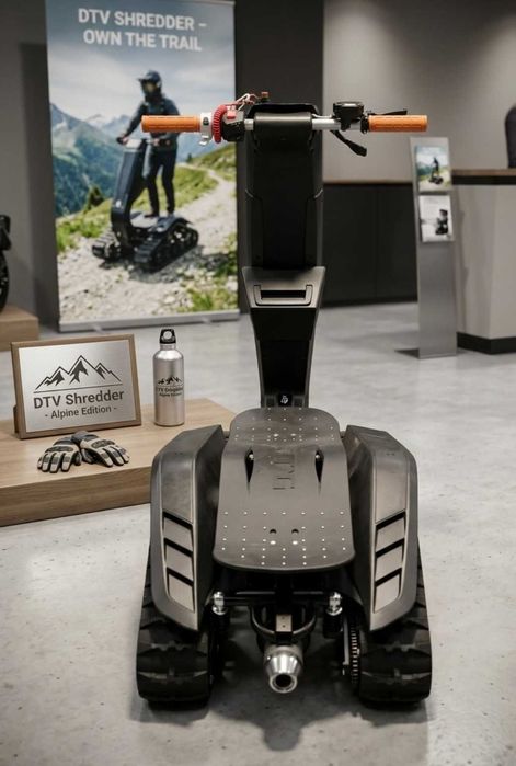 вездеход,скейт на гусеницах DTV Shredder Канада