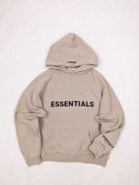 Essentials fear of god beżowa bluza M