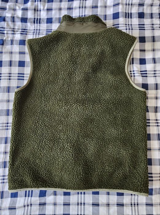 Colete borrego verde