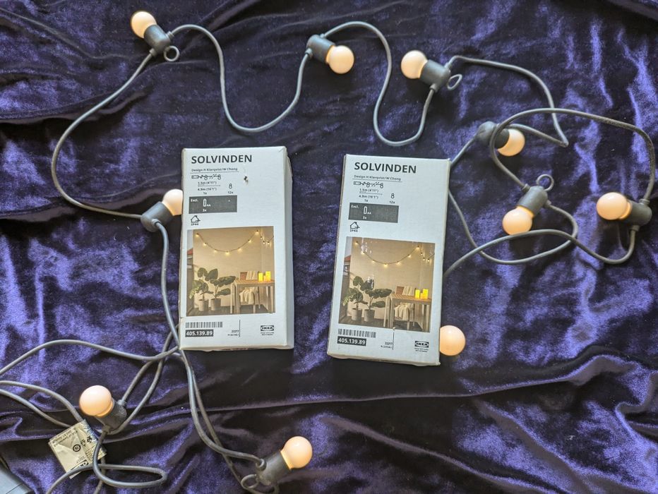 Luzes arraial LED Casamentos, festas, jardim