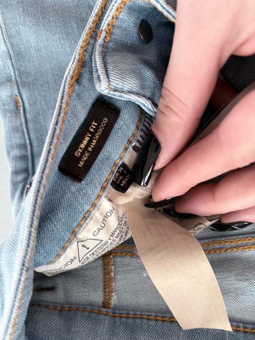 jeansy skinny massimo dutti xxs