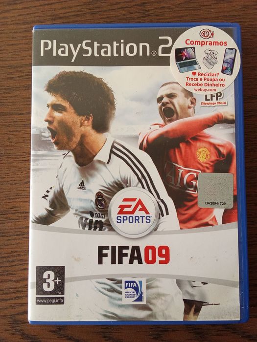 Jogo para PS2 - FIFA 09