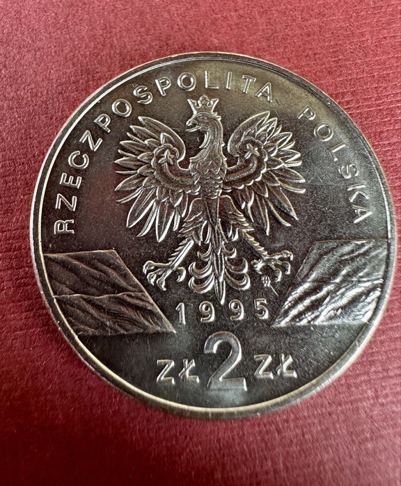 Moneta 2 zł Sum 1995 rok Polska