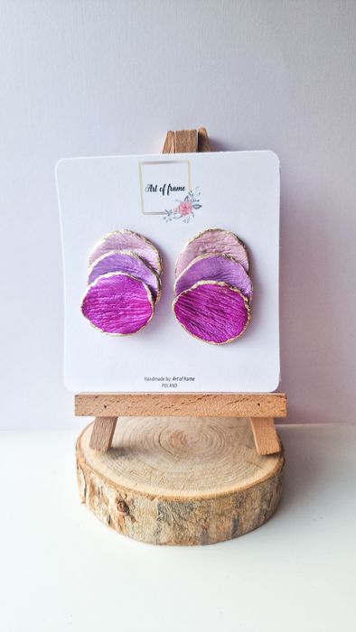 Kolczyki z gliny polimerowej