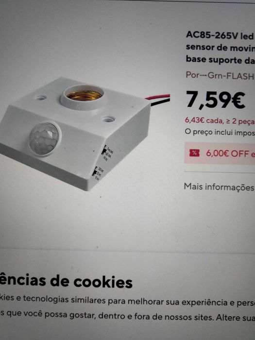5. artigos  NOVOS. 12€