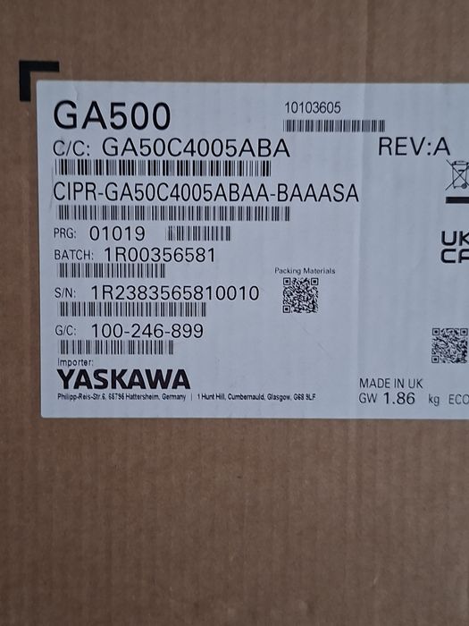 Yaskawa  GA 500 falownik