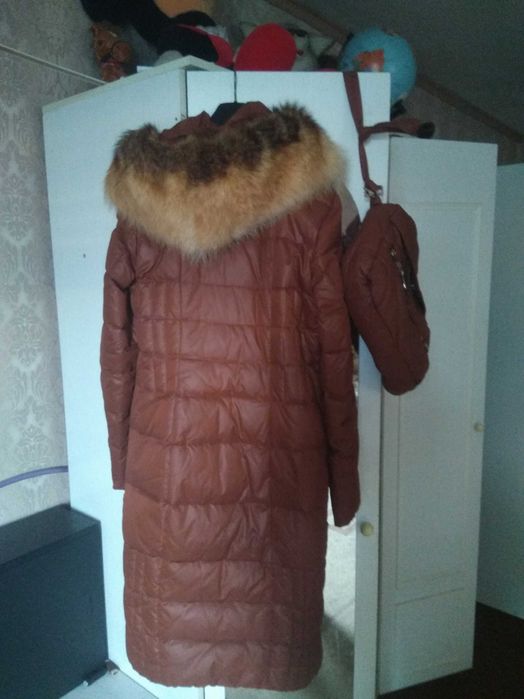 Пуховик пальто зимнее