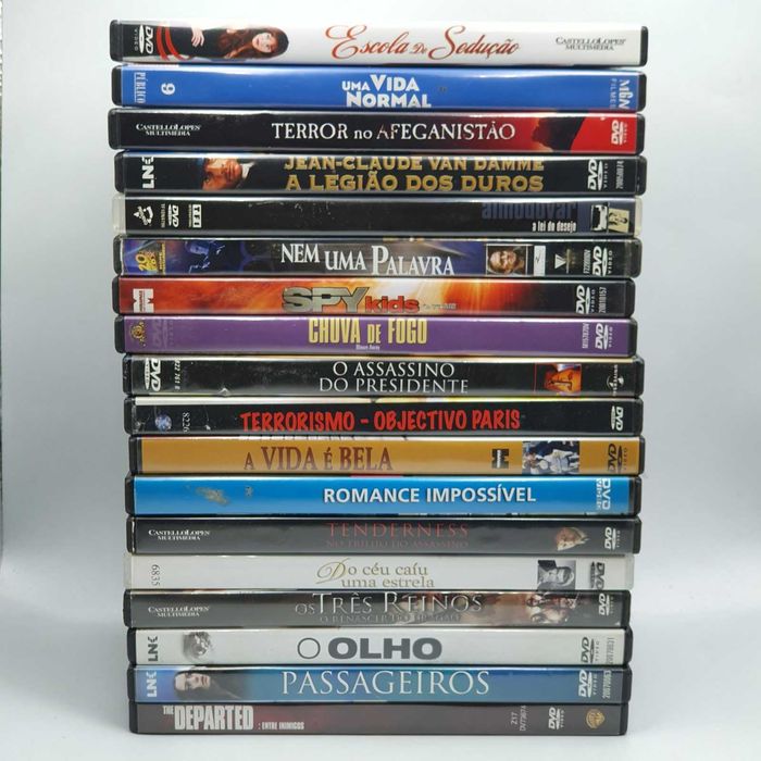 Lote 26/2 - Pack de 18 Filmes em DVD - Ref.VI