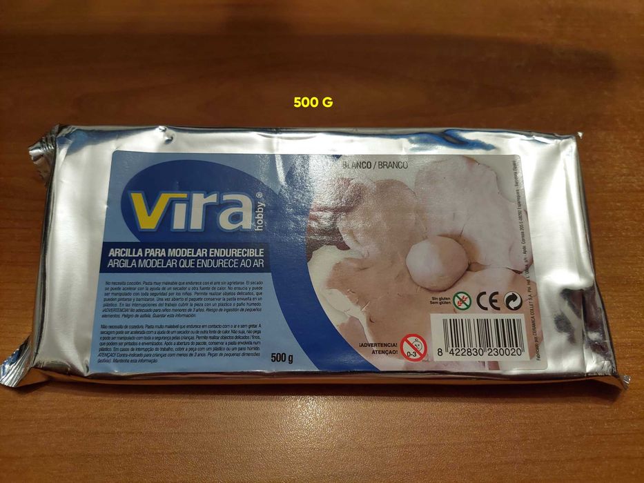 Pasta para modelagem - Barro - Argila - Várias Novas